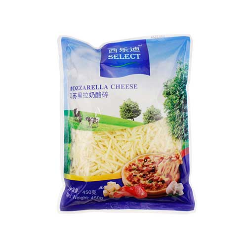 Select shredded mozzarella cheese 450g