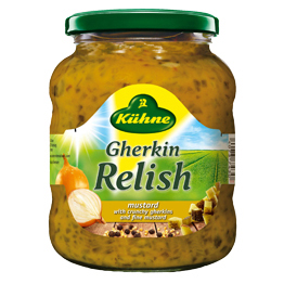 Kühne Gherkin Relish Mustard, 350g