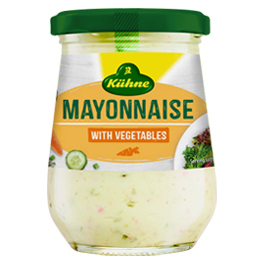 Mayonnaise with vegetables