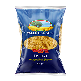 Valle del sole Fusilli 44, 500g